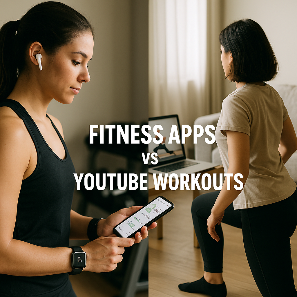 Fitness Apps vs YouTube Workouts