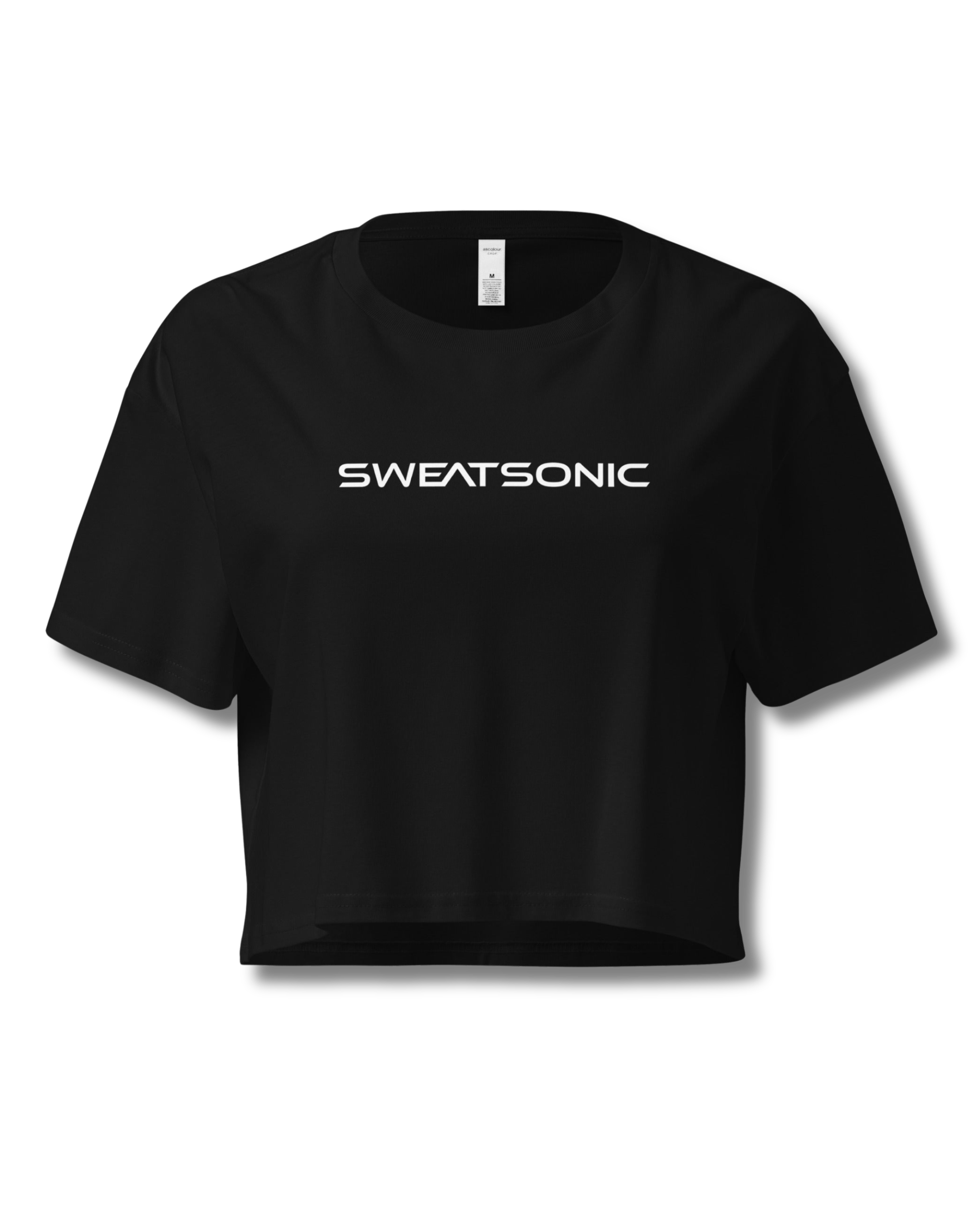 Women’s black crop top
