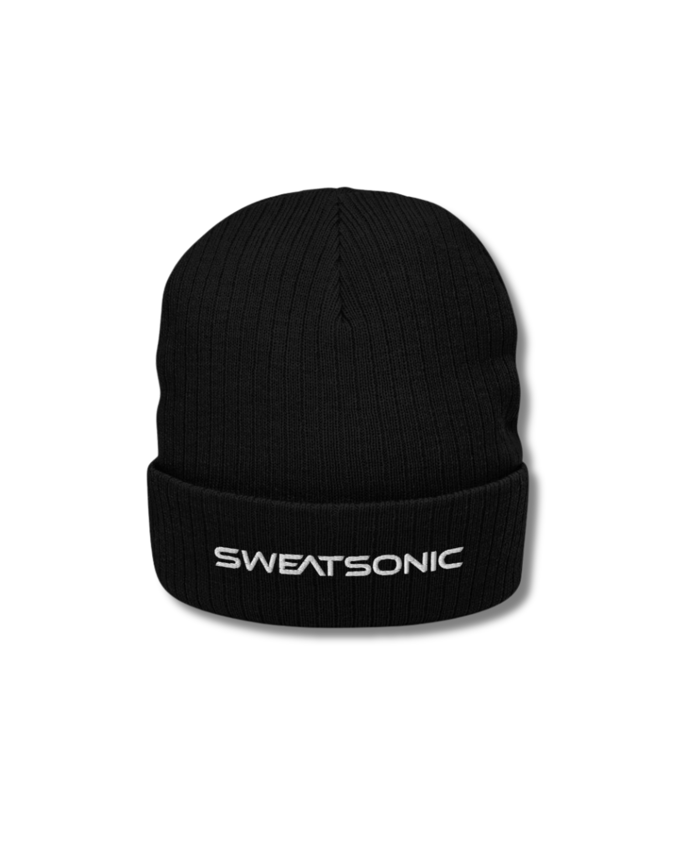 Ribbed knit beanie